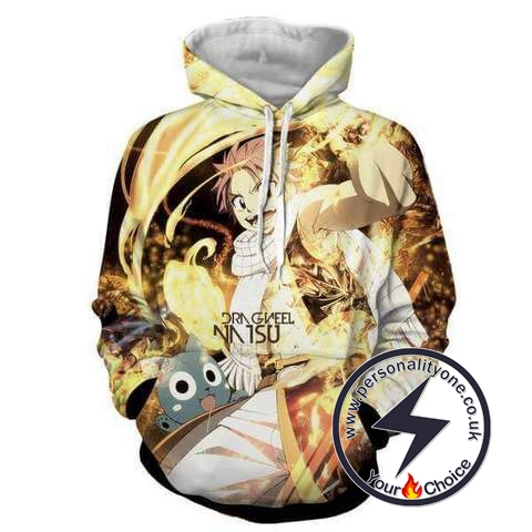 Natsu Dragneel - Fairytail Hoodies - Fairytail